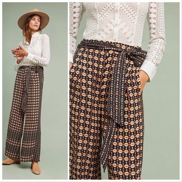 Anthropologie Pants - Anthro ett:twa Metzner wide-leg trousers